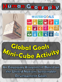 United Nations Global Goals Mini Cube