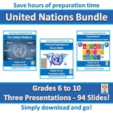 United Nations Presentations Bundle - Grades 6 to 10