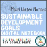 United Nations Sustainable Development Goals -Digital notebook