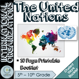 United Nations UN Student Work Booklet & Activities