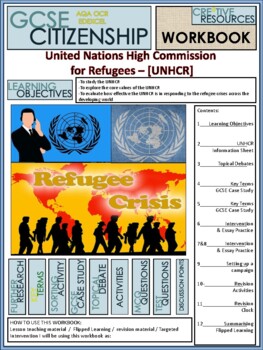 Preview of United Nations Work Booklet of Student Activities and Worksheets