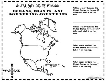 United States Activity Packet - NO PREP by S is for Super Teacher