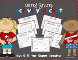 United States Activity Packet - NO PREP