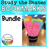 The 5 Regions of the United States BOOKMARKS: BUNDLE