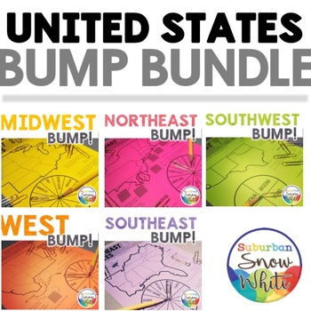Preview of The 5 Regions of the United States | GAMES Bump Bundle