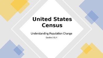 Preview of United States Census - Understanding Population Change