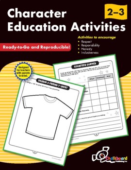 Preview of USA Character Education Activities Grades 2-3