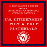 United States Citizenship Test and Prep Materials