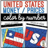 United States Color By Price Worksheets