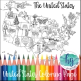 United States Coloring Page