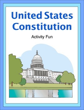 Preview of United States Constitution Activity Fun