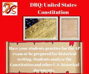 Preview of DBQ: United States Constitution