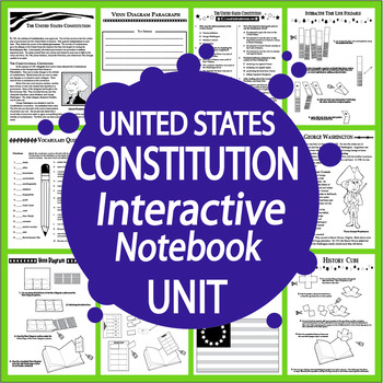 Preview of United States Constitution – Early American Government & US Constitution Lesson