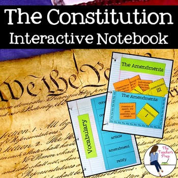 Preview of United States Constitution Interactive Notebook