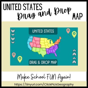 Preview of United States: Drag and Drop Maps