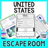 United States ESCAPE ROOM! America and Geography - USA - N