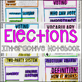 United States Elections Interactive Notebook Graphic Organ