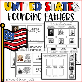 Preview of United States Founding Fathers Mini Lesson | US Founding Fathers