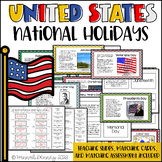 United States National Holidays Mini Lesson | U.S. Nationa