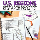 United States Geography - US Regions & State Research Proj