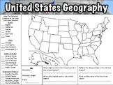 United States Geography Worksheet