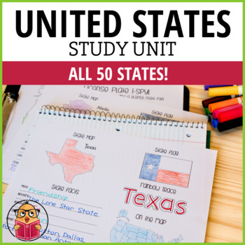 Preview of United States Geography Worksheets