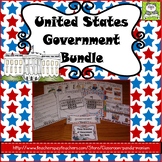 United States Government Three Branches (Task Cards Included)