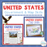 United States Government and Map Skills Bundle