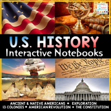 US History Interactive Notebooks - United States History Activities Review Units