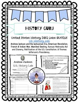 Preview of United States History- History DBQ Bundle {History Guru}