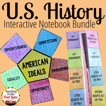 Preview of United States History Interactive Notebook - US History INB - History Activities