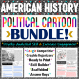 Political Cartoon Analysis BUNDLE - 30 US History Activiti