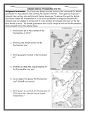 United States History Proclamation of 1763 Graph Worksheet