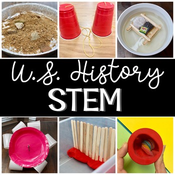 Preview of United States History STEM and STEAM Activities | US History