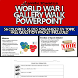 United States History World War I WWI Gallery Walk PowerPo