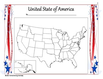 Preview of United States Lapbook WITH Flashcards