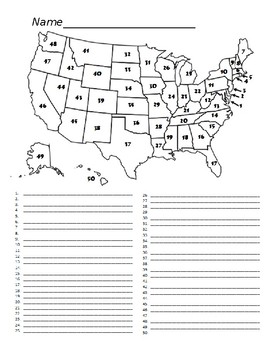 United States Map by Jenna Haynie | Teachers Pay Teachers