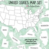 United States Map Set