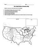 Geography: United States Map Exercise