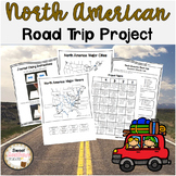 United States Map Project and Activity for Landforms and M