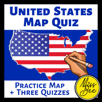 Preview of United States Map Quiz