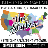 United States Map and Assessments