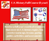 United States Middle School Full Year History Unit