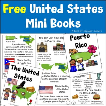 Preview of United States Mini Books