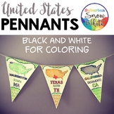 5 Regions of the United States Map | Pennants Banners |