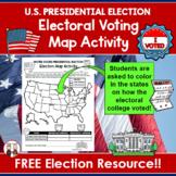 2020 President Election Map Activity FREE