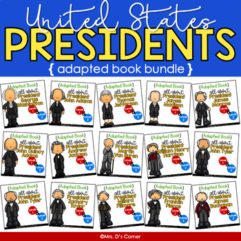 Preview of United States Presidents Adapted Book Bundle | US Presidents Adapted Books