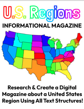 Preview of United States Regions Digital Informational Magazine