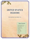 United States Regions Student Note Taking Booklet