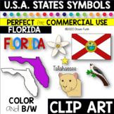 United States Symbols Clip Art FLORIDA